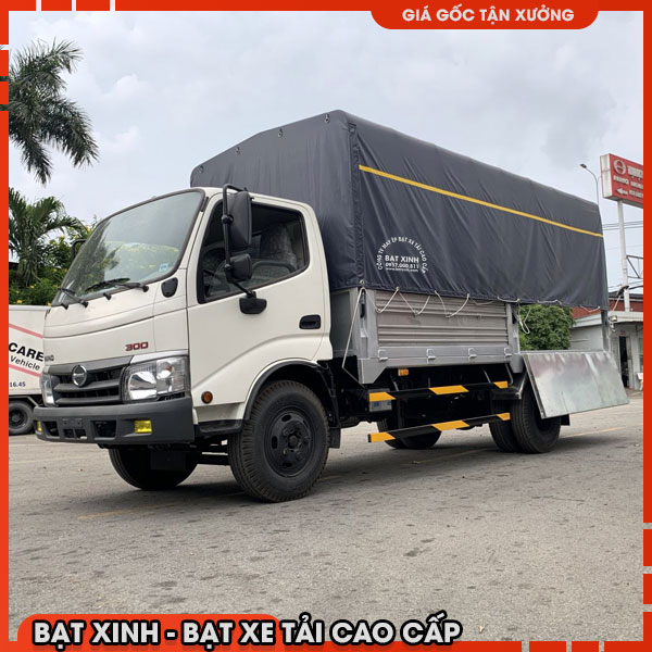 Cơ sở may bạt xe tải Hino Dutro XZU352L giá rẻ