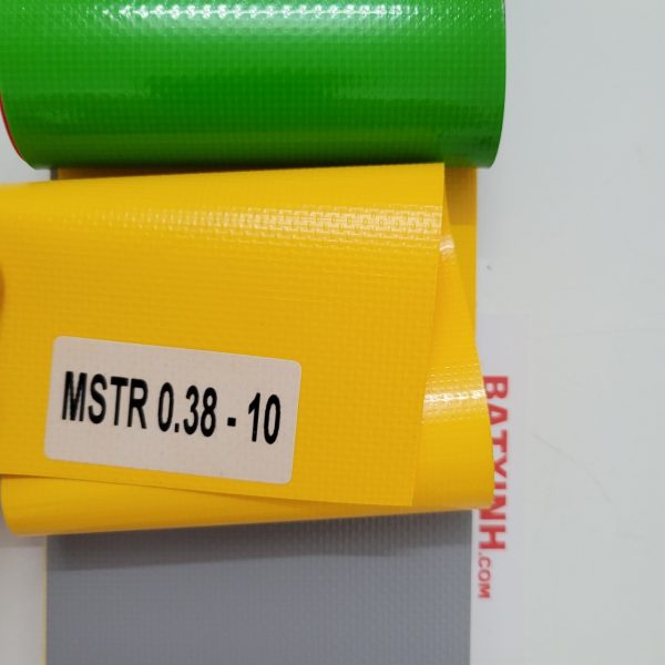 Bạt PVC Màu Vàng - Sợi 420D, Độ Dày 0.38mm