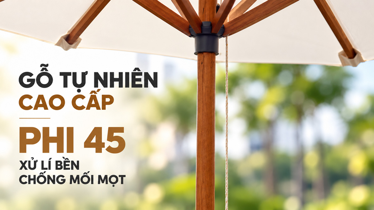 Thân dù gỗ