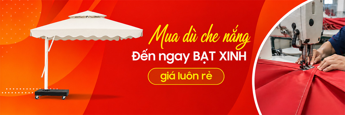 Mua dù che nắng đến ngay Bạt Xinh